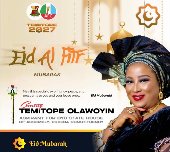 APC Chieftain Calls for Unity and Compassion on Eid-el-Fitr